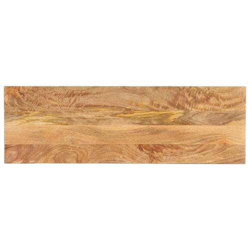 Konsolbord 110 x 35 x 77 cm massivt mangotræ