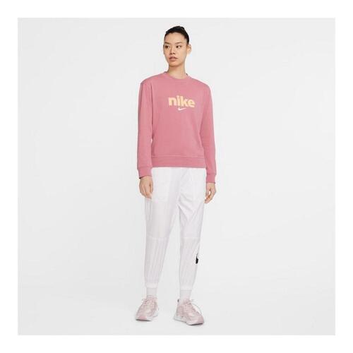Kvinde Langærmet T-Shirt Nike Crew Pink XS