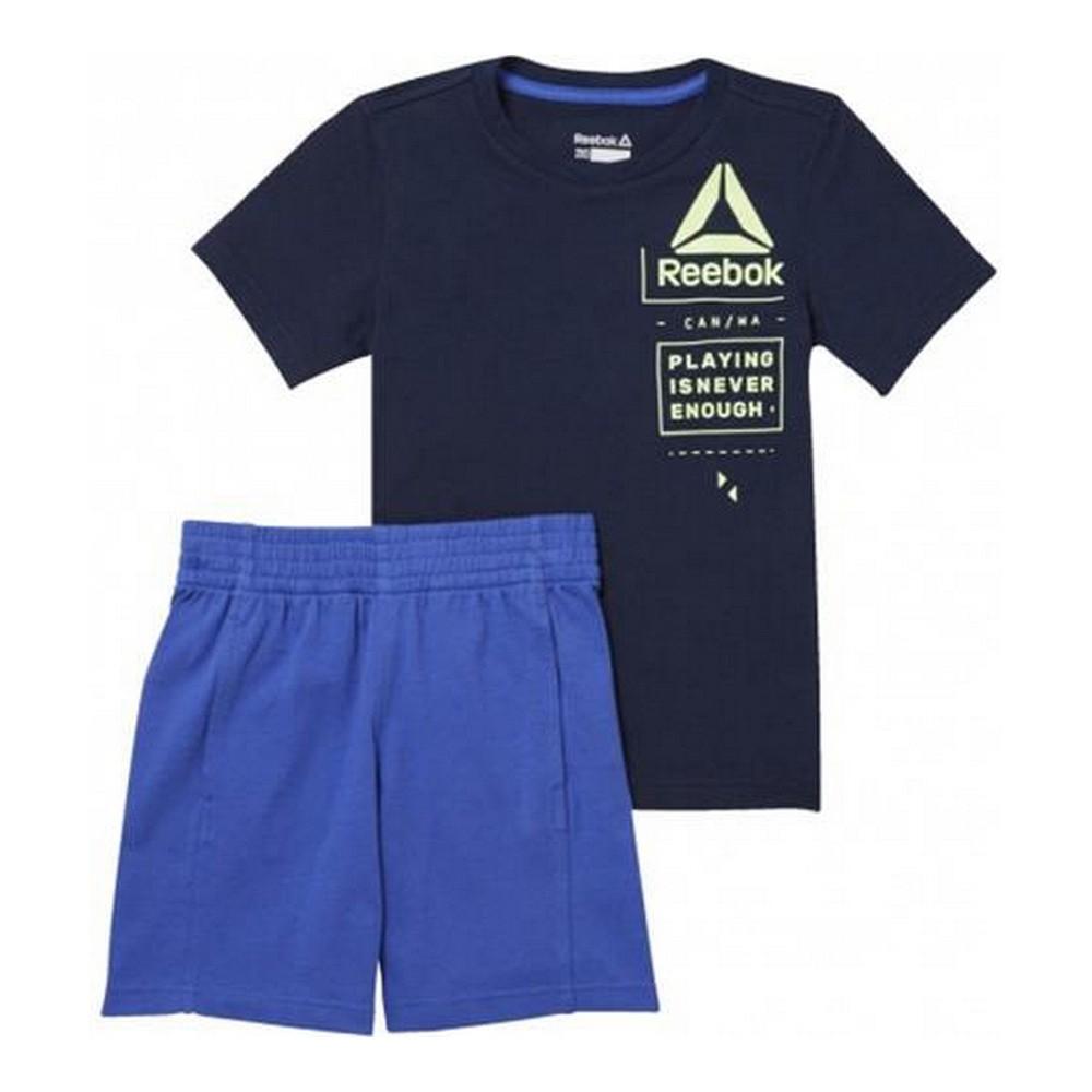 Sportstøj til Børn Reebok B ES SS SET CF4289 Marine 2XS