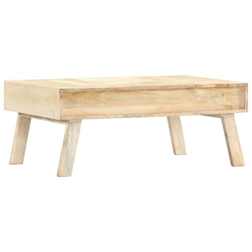 Sofabord 100 x 60 x 40 cm massivt mangotræ