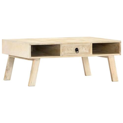 Sofabord 100 x 60 x 40 cm massivt mangotræ