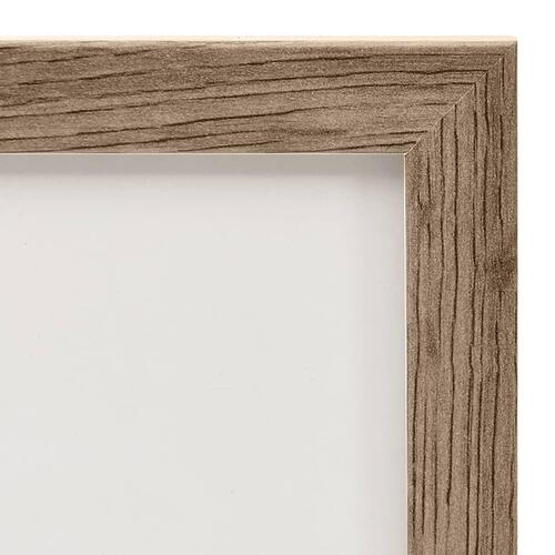 Folderamme til 2 billeder 2x(10x15 cm) lysebrun