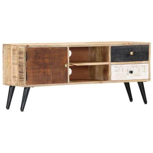 Tv-skab 115 x 30 x 47 cm massivt mangotræ