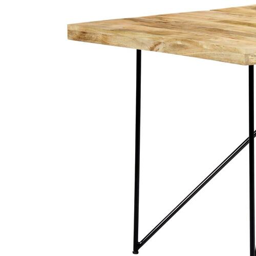 Spisebord 180 x 90 x 76 cm massivt mangotræ