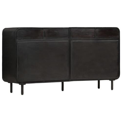 Skænk 140 x 35 x 76 cm massivt genanvendt træ