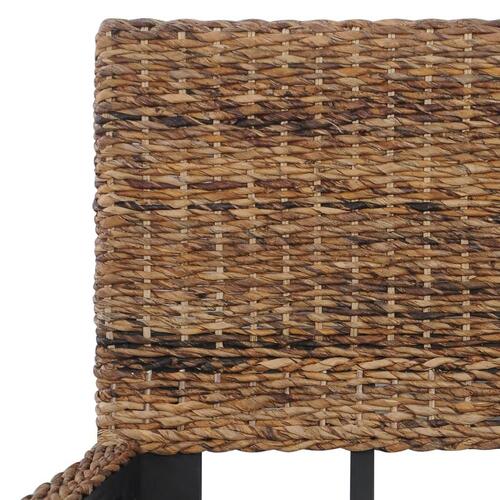 Sengestel 140 x 200 cm naturlig rattan