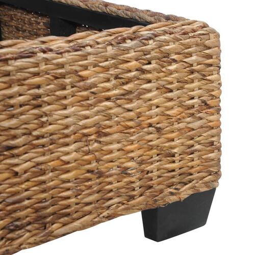 Sengestel 140 x 200 cm naturlig rattan