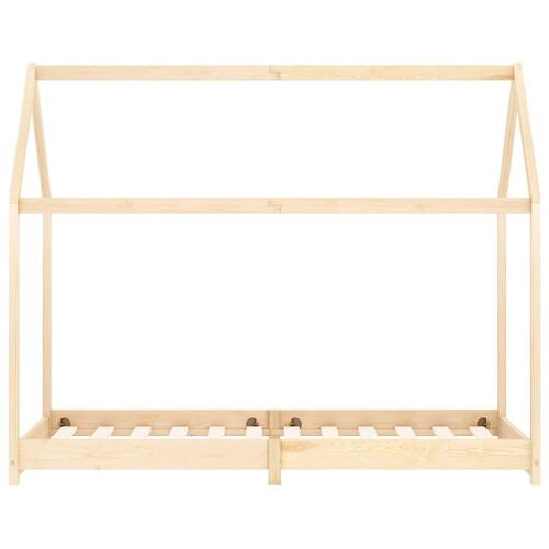 Sengestel til børneseng 70 x 140 cm massivt fyrretræ