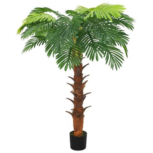 Kunstig cycaspalme med potte 160 cm grøn