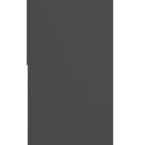 Bogreol 67x24x161 cm konstrueret træ grå