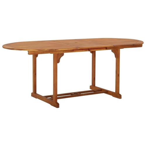 Spisebordssæt til haven 7 dele polyrattan beige
