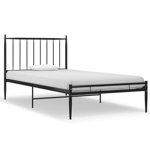 Sengestel 100x200 cm metal sort