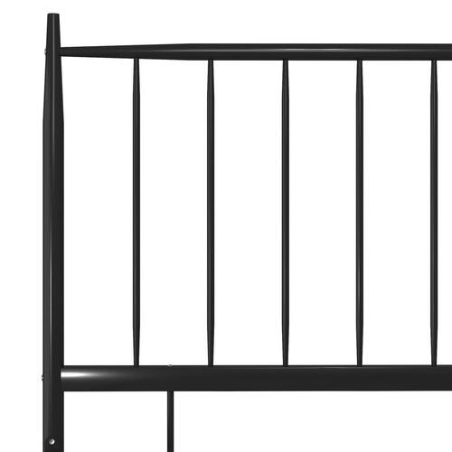 Sengestel 100x200 cm metal sort