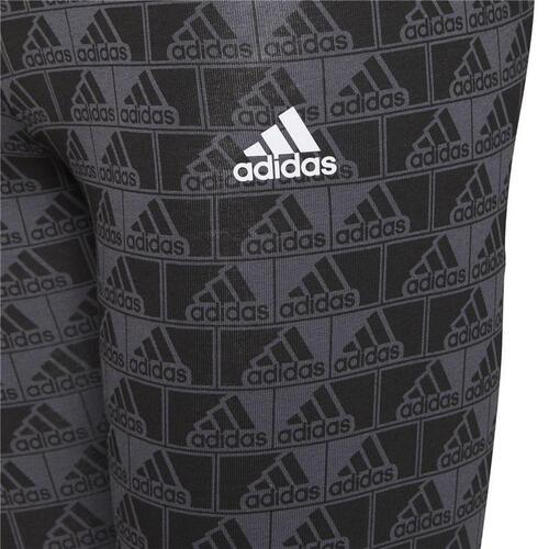 Sport leggings til kvinder Adidas Essentials Logo Grå 9-10 år