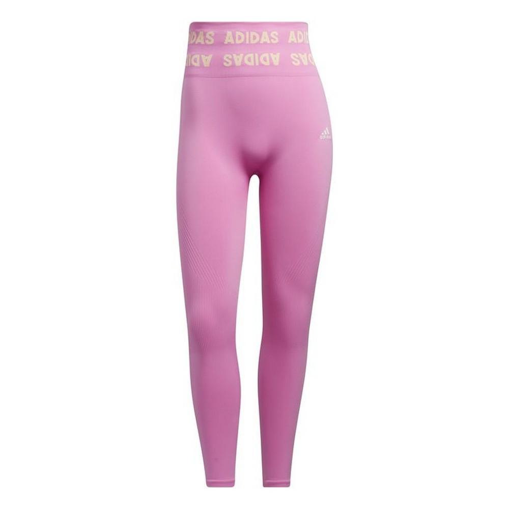Sport leggings til kvinder Adidas Aeroknit Pink S