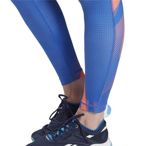 Sport leggings til kvinder Reebok MYT Printed Blå S
