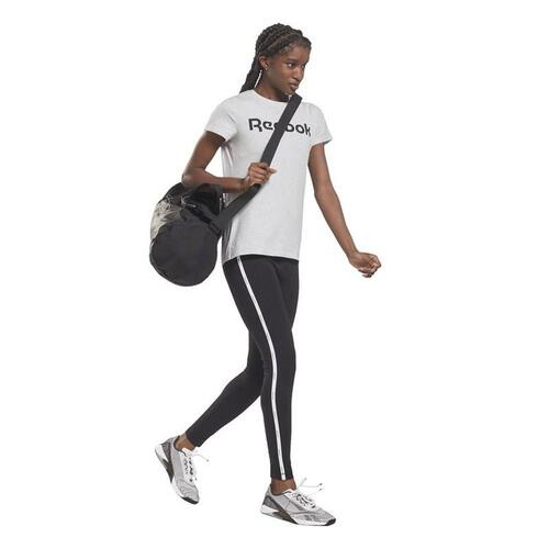 Sport leggings til kvinder Reebok Pping Cotton W Sort M
