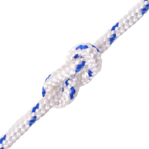Marinereb i polypropylen 12 mm 250 m - hvid