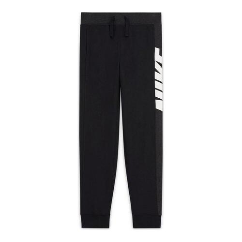 Træningsdragt til børn underdele Nike Fleece Sort 8-10 år