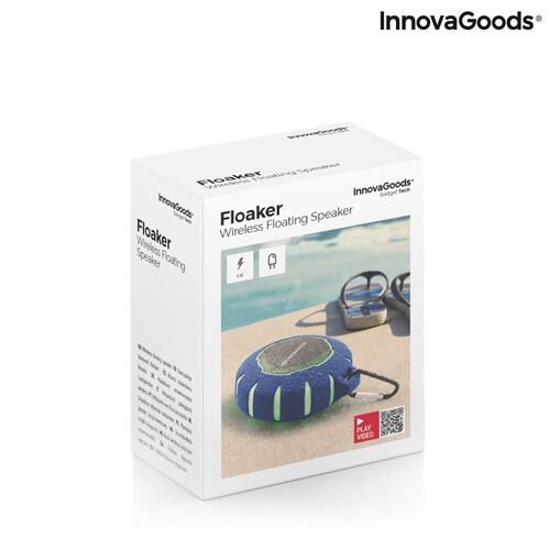 Flydende trådløs højtaler med LED Floaker InnovaGoods