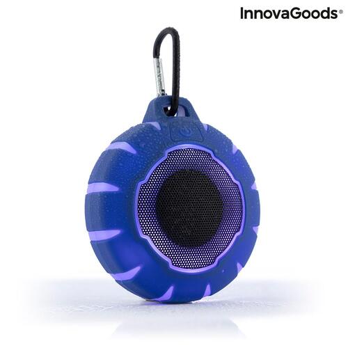 Flydende trådløs højtaler med LED Floaker InnovaGoods