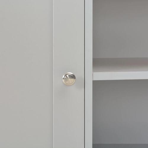 Tv-skab 95x39x58 cm grå