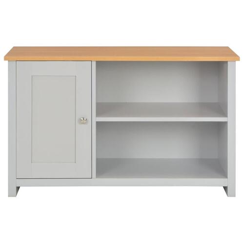 Tv-skab 95x39x58 cm grå