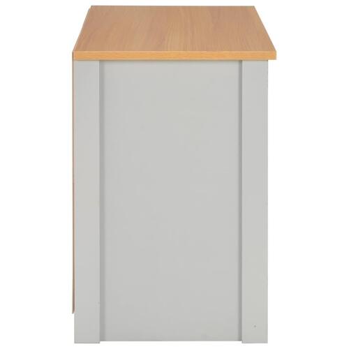 Tv-skab 95x39x58 cm grå