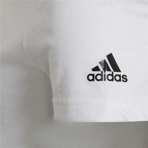Børne Kortærmet T-shirt Adidas Graphic Hvid 14-15 år