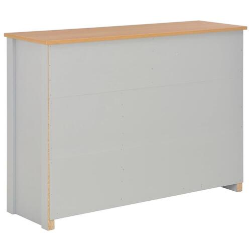 Skænk 112x35x81 cm grå