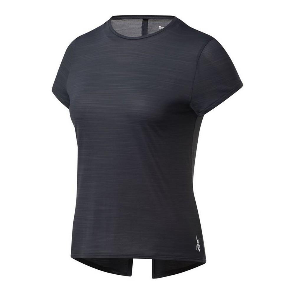 Kortærmet T-shirt til Kvinder Reebok Workout Ready Activchill Sort XS