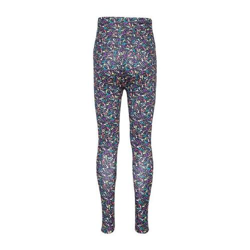 Sport leggings til børn Nike Swoosh Sprinkle Lilla 3-4 år