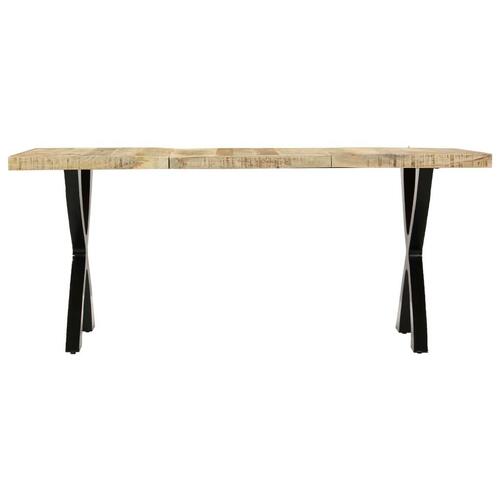 Spisebord 180 x 90 x 76 cm massivt mangotræ