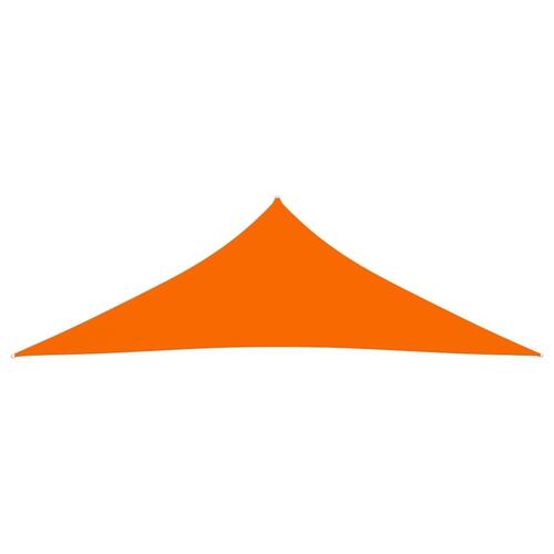 Solsejl 2,5x2,5x3,5 m trekantet oxfordstof orange