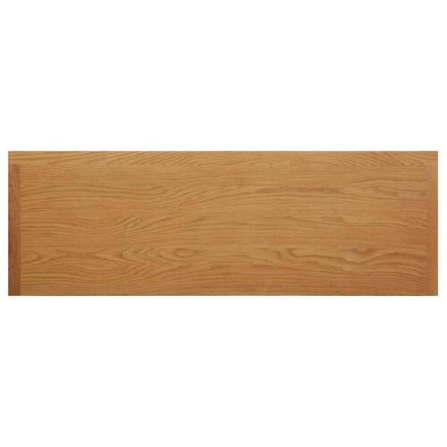 Kosmetikbord 110x40x75 cm massivt egetræ