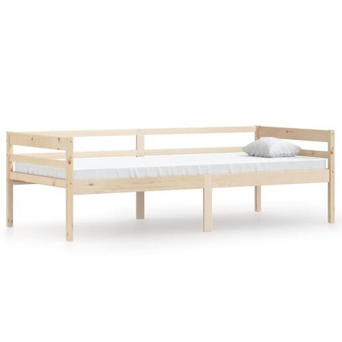Sengestel 90x200 cm massivt fyrretræ