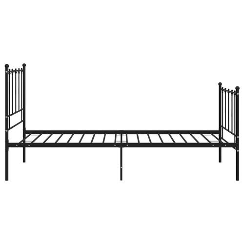 Sengestel 100x200 cm metal sort