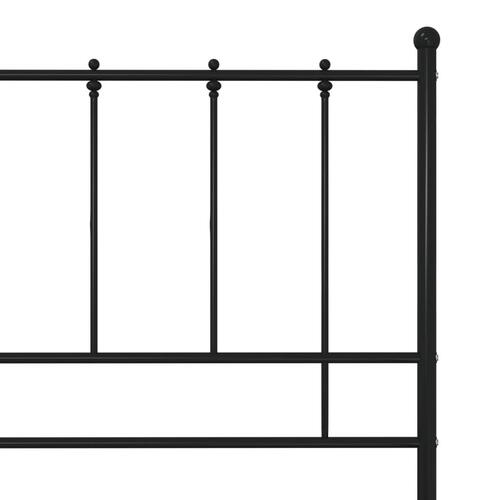 Sengestel 100x200 cm metal sort