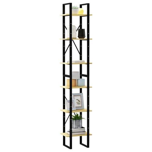 Reol 40x30x210 cm massivt fyrretræ