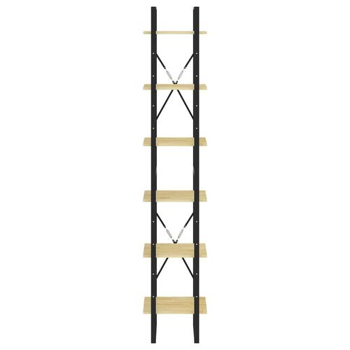Reol 40x30x210 cm massivt fyrretræ