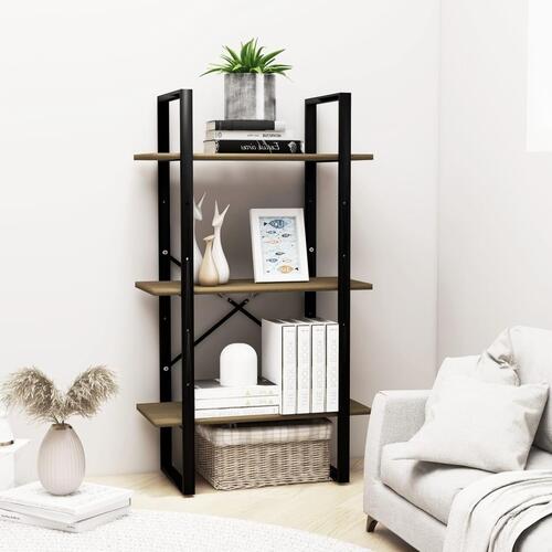 Opbevaringsreol 60x30x105 cm massivt fyrretræ