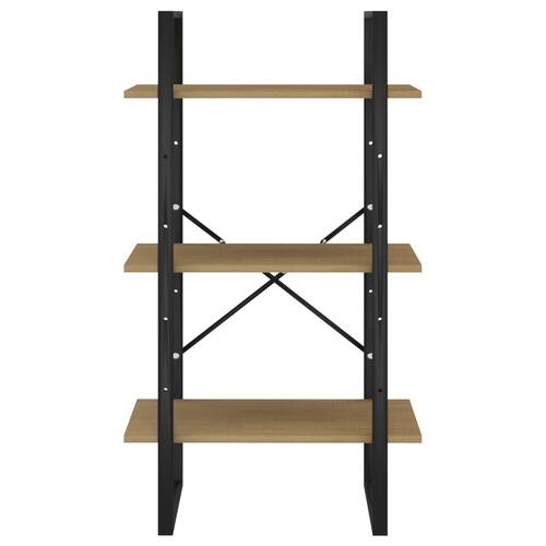 Opbevaringsreol 60x30x105 cm massivt fyrretræ