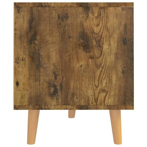 Tv-bord 90x40x48,5 cm konstrueret træ røget egetræsfarve