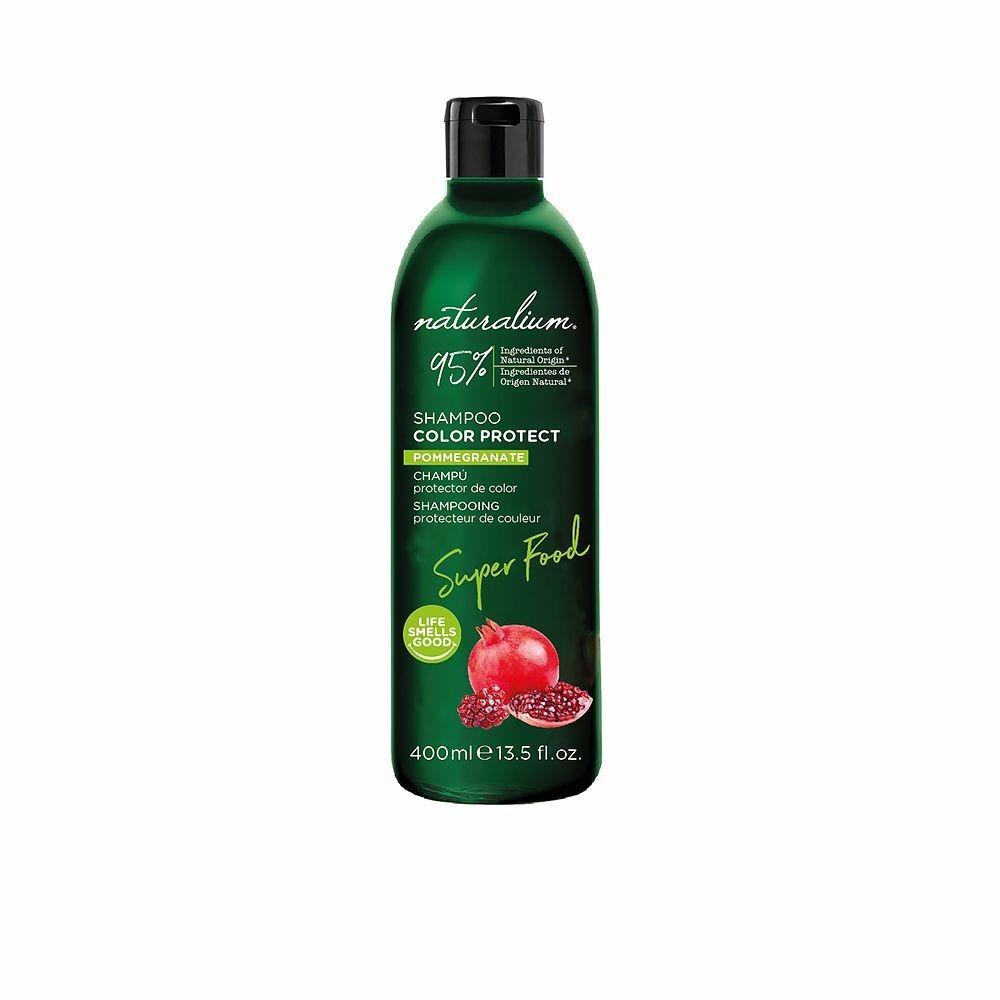 Shampoo til farvet hår Naturalium Super Food Granatæble 400 ml