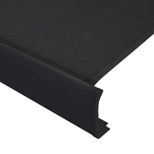 Motoriseret kassettemarkise 350x250 cm antracitgrå