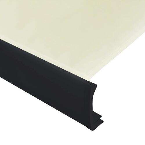 Kassettemarkise m. motor 450x300 cm cremefarvet