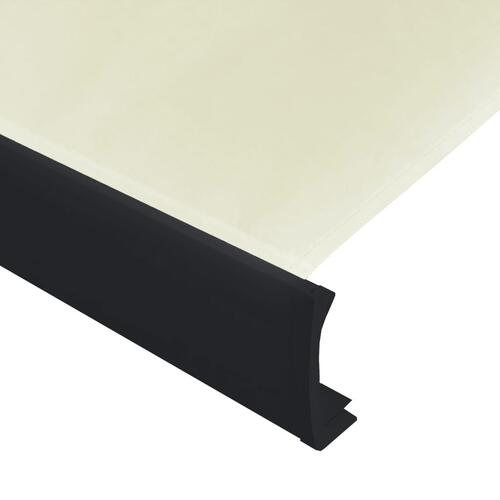 Kassettemarkise m. motor 500x300 cm cremefarvet