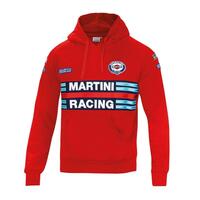 Hættetrøje til Mænd Sparco MARTINI RACING Rød Størrelse XL