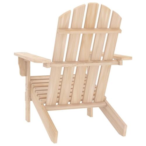 Adirondack-havestol massivt grantræ
