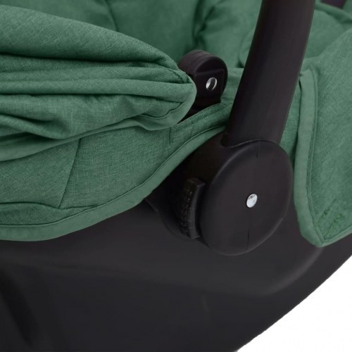 Babyautostol 42x65x57 cm grøn